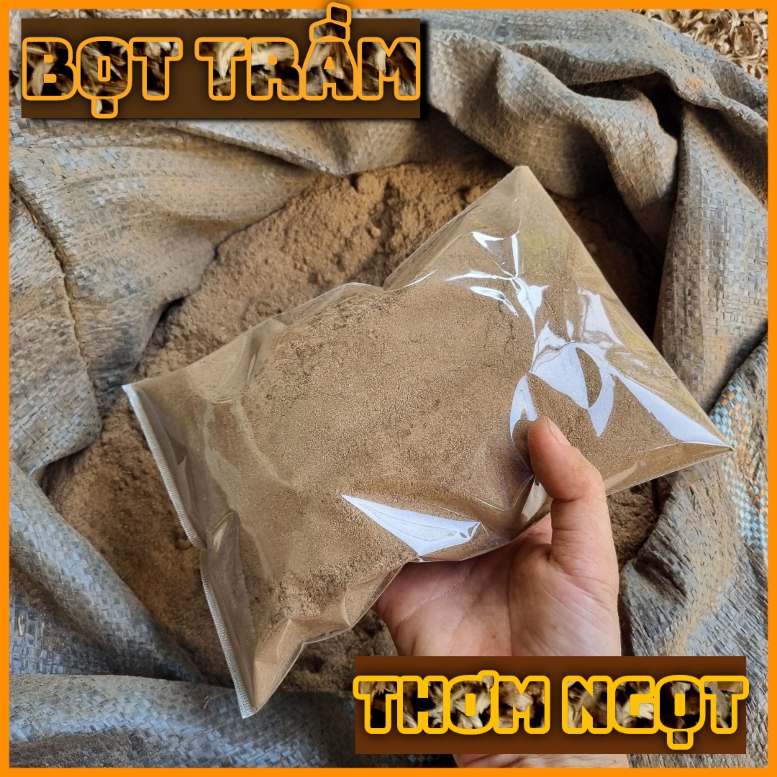 1kg Bọt Trầm xông đót hoặc dùng làm nhang mùi thơm ngọt trầm xứ Quảng [Xưởng Trầm Âu Lạc]